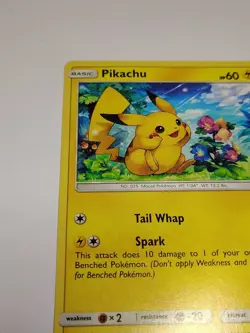 Pokemon TCG Pikachu Sun & Moon Trainer 29/30 Regular Common - Image 2