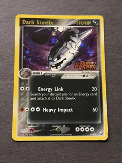 Pokemon TCG Dark Steelix - 10/109 EX Team Rocket Returns - Stamped Reverse Holo - Image 2
