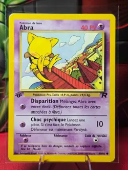 Abra [1st Edition] #49 | Pokemon Team Rocket | French | Ungraded | MP-HP - Image 1