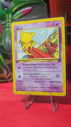 Abra [1st Edition] #49 | Pokemon Team Rocket | French | Ungraded | MP-HP - Image 2