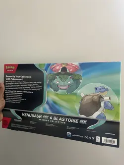 New Pokemon TCG Venusaur ex and Blastoise ex Premium Collection Box (SEALED) - Image 2