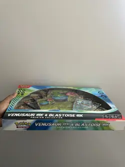 New Pokemon TCG Venusaur ex and Blastoise ex Premium Collection Box (SEALED) - Image 3