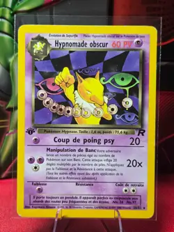 Dark Hypno [1st Edition] #26 | Pokemon Team Rocket | Ungraded Non-Holo | French - Image 1