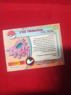Nidorino Pokemon 2000 Topps Chrome #33 - Image 2