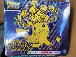 Pokemon TCG Scarlet & Violet Surging Sparks ETB Factory Sealed - Image 1