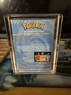 Pokemon Gold Strip Blackout Sealed Theme Deck Shadowless - Image 2