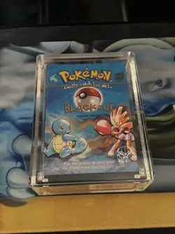 Pokemon Gold Strip Blackout Sealed Theme Deck Shadowless - Image 5