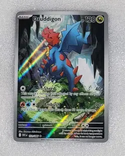 Druddigon 151/086 NM/M White Flare SV11 WHT EN Illustration Rare Pokemon TCG - Image 1