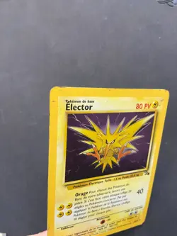 Carte Pokemon Elector 15/62 HOLO Electhor ED2 Fossile Edition 2 Wizards - Image 2