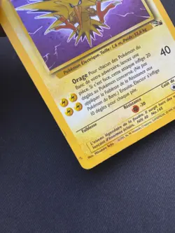 Carte Pokemon Elector 15/62 HOLO Electhor ED2 Fossile Edition 2 Wizards - Image 3