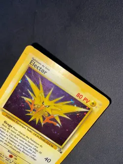 Carte Pokemon Elector 15/62 HOLO Electhor ED2 Fossile Edition 2 Wizards - Image 4
