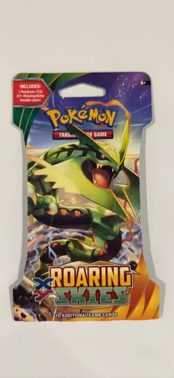 Pokemon TCG: Roaring Skies XY Sleeved Booster New Factory Sealed - Image 1