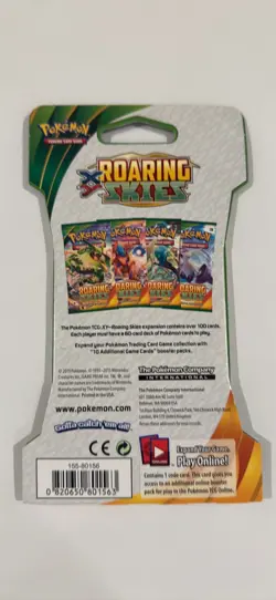 Pokemon TCG: Roaring Skies XY Sleeved Booster New Factory Sealed - Image 2