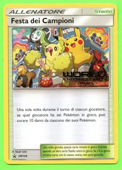 Italian Champions Festival SM148 - Light Play Pokemon World Championship 2018 - Image 1