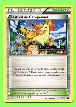 Spanish Champions Festival XY91 - Light Play Pokemon World Championship 2015 - Image 1