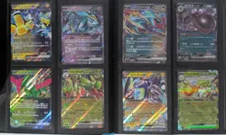 Japanese Pokemon TCG Bulk Bundle With Ultra Pro Binder (Ex, Holo & Regular) - Image 5