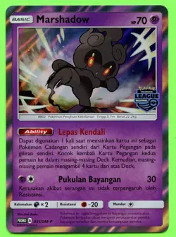 Indonesian Marshadow League Regional Holo Promo 031/SM-P - Near Mint Pokemon - Image 1