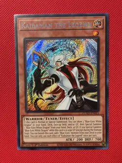 Yugioh! Kaibaman the Legend DUAD-EN021 Duelist's Advance Secret 1st Ed NM - Image 1