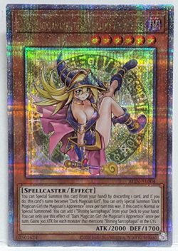 Yugioh Asian-English Dark Magician Girl the Magician's Apprentice 25TH FOIL QCSR - Image 1