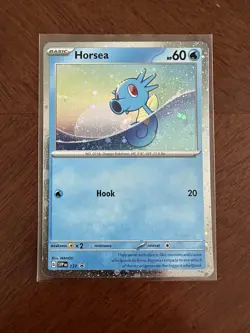 Horsea SVP 137 Black Star Promo Stellar Crown Pokemon Card NM - Image 1