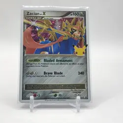 Zacian Lv. X - SWSH135 - Black Star Promo - Pokemon Card - NM/M - Image 1