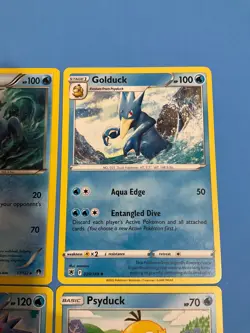 Psyduck Golduck Pokemon card lot x9 cards - Image 4