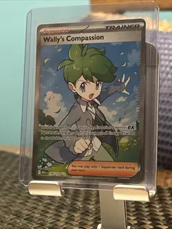 Wally's Compassion - Ultra Rare ME01: Mega Evolution 176/132 NM Pokemon Card - Image 1