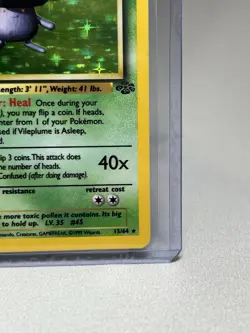 Vileplume 15/64 Jungle Holo Rare WOTC Vintage Pokemon Card 1999 Near Mint NM - Image 4