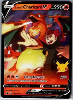 Lance's Charizard V SWSH133 SWSH: Sword & Shield Cards - Pokemon Card - NM - Image 1