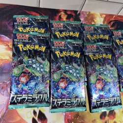 7 Pack Stellar Miracle SV7 Japanese Pokemon Card Sealed Booster US SELLER - Image 3