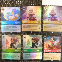 Lorcana Fabled Lot of 21 Epic Legendary Cards - Image 2