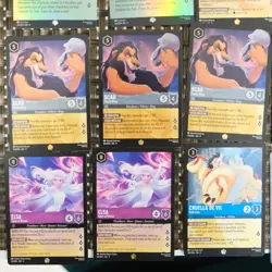 Lorcana Fabled Lot of 21 Epic Legendary Cards - Image 4
