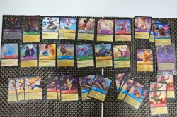 Lorcana Lot of Enchanted Legendary Super Rares Rare Uncommon Common Cards - Image 1