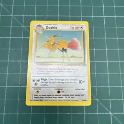 Pokemon TCG Dodrio Jungle Unlimited Uncommon Card 34/64 Non-holo - Image 1