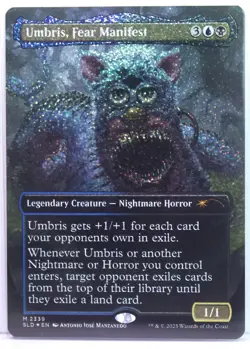 Umbris, Fear Manifest [New, Near Mint] *Confetti Foil* {Furby SLD} - Image 1