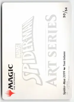 MTG - Spider-Man 2099 Art Card S Art Series: Marvel's Spider-Man 30 NM - Image 2