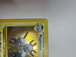 Pokemon TCG Magneton Base Set Holo Rare Card 9/102 - Image 3
