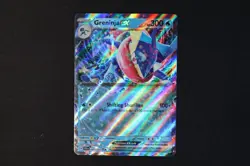 Greninja ex 041/142 Holo Shiny Pokemon Shiny TCG Card Stellar Crown NEAR MINT - Image 1