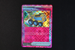 Precious Trolley 185/191 Holo Ace Spec Pokemon Card Surging Sparks NEAR MINT - Image 1