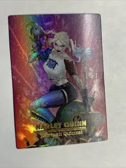 Harley Quinn Batman Joker DC Goddess Story Waifu Card Girl Holo Anime Sexy ACG - Image 1