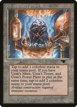 1x Urza's Power Plant (Rock in Pot) (Antiquities) - Image 1