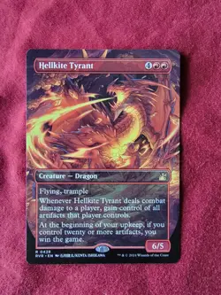 Hellkite Tyrant (Anime Borderless) Ravnica Remastered - Near Mint - Image 1