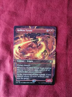 Hellkite Tyrant (Anime Borderless) Ravnica Remastered - Near Mint - Image 3