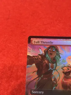 MTG Full Throttle 386(Extended Art) Aetherdrift Foil - Image 3