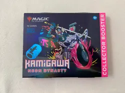 Magic The Gathering Kamigawa Neon Dynasty Collector Booster 1 Pack Wizard 2022 - Image 1