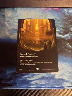 Sacred Foundry (Borderless) Edge of Eternities Regular - Image 1