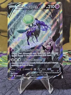 Pokemon TCG Shadow Rider Calyrex V 172/198 (Alternate Full Art) NM - Image 1