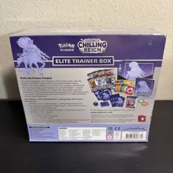 Pokemon TCG Sword & Shield Chilling Reign Elite Trainer Box Sealed New FREE SHIP 820650808630 - Image 2