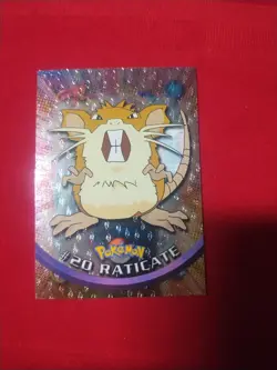 RATICATE #20 Topps Chrome 2000 TV Animation Pokemon Card Series 1 - Image 1