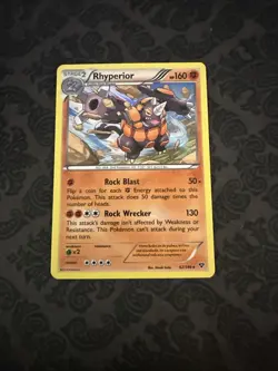 Rhyperior - 62/146 - XY Base Set Holo Rare Pokemon - Image 1